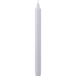 10 Premium Dinner Candles 20cm, white