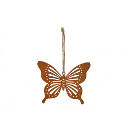 Hanger butterfly, rusty metal