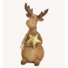 Elk - Moose, brown, 21cm