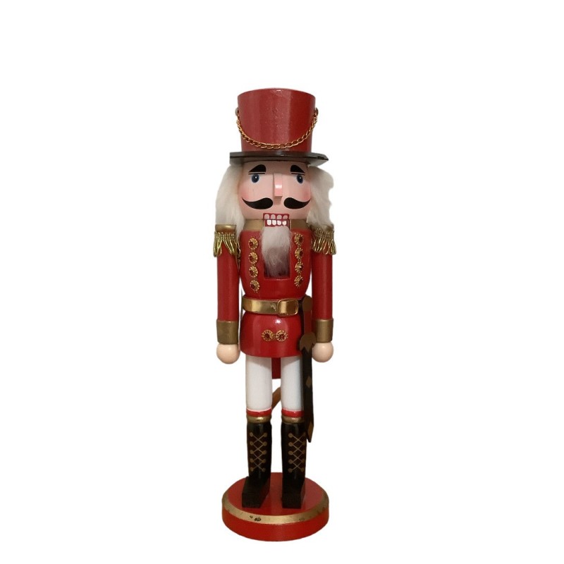 Nutcracker 36cm - red