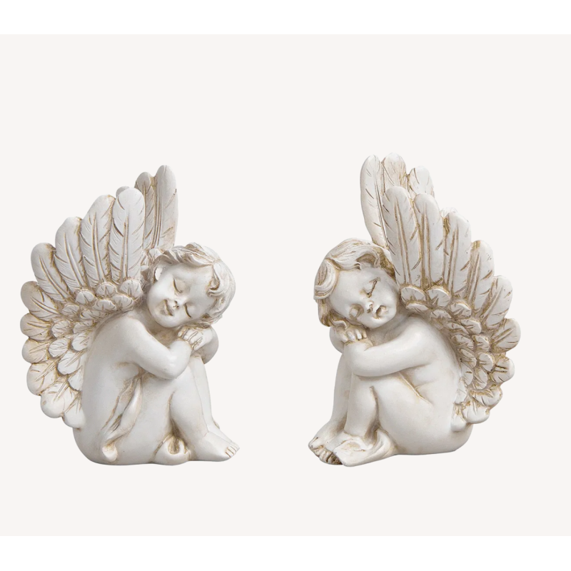 Sitting angel 10cm